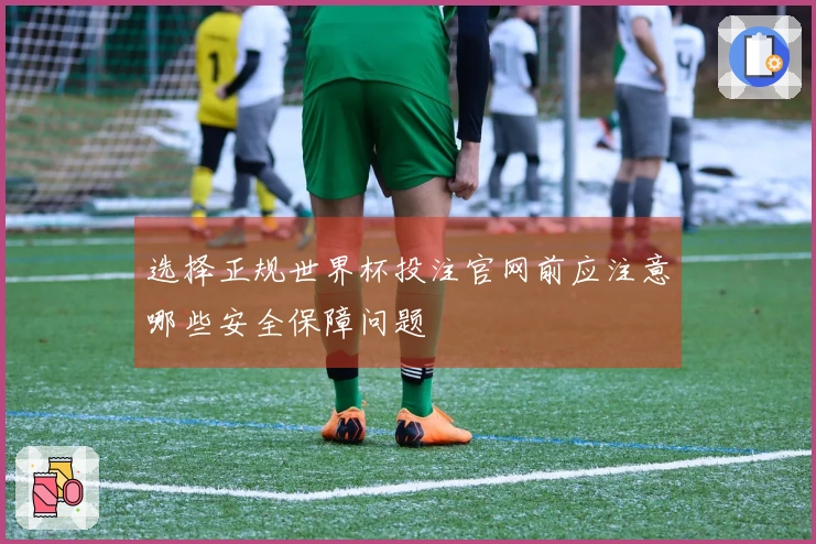 选择正规世界杯投注官网前应注意哪些安全保障问题