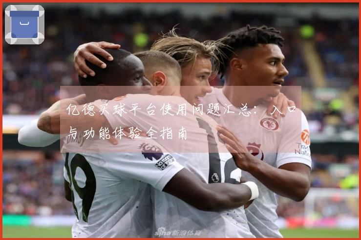 亿德买球平台使用问题汇总：入口与功能体验全指南
